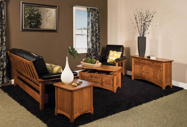 amish living room furniture west lake set